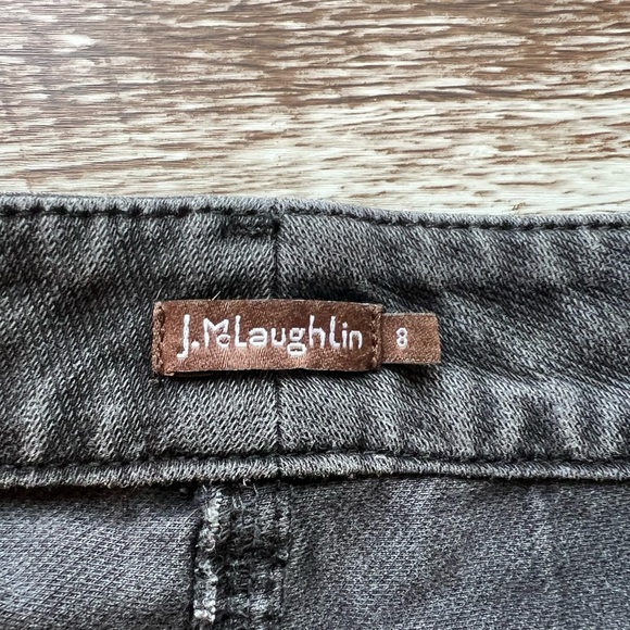 J.McLaughlin Classic Black Jeans Size 8 Normcore minimalist - Picture 5 of 9